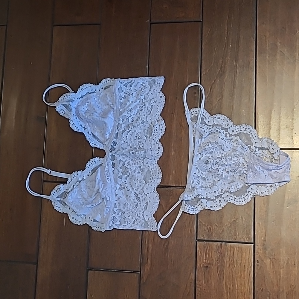 NWOT - Blush Bralette and Panty Set